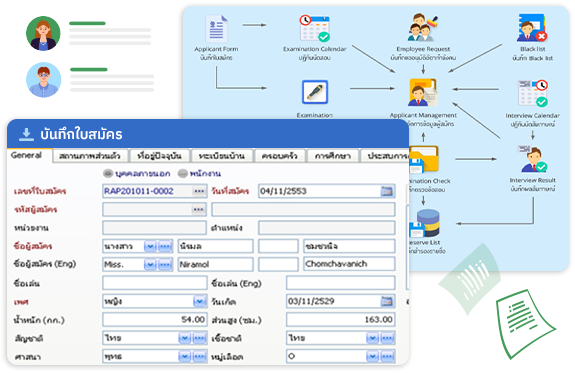 Recruitment สำหรับแรงงานผลิต