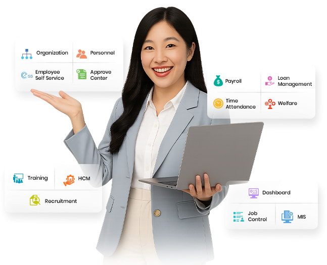 Overview โปรแกรมบริหารงานบุคคล Prosoft HRMI